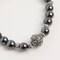 Earth's Jewels Semi-Precious Natural Hematite Black Stretch Bracelets #73